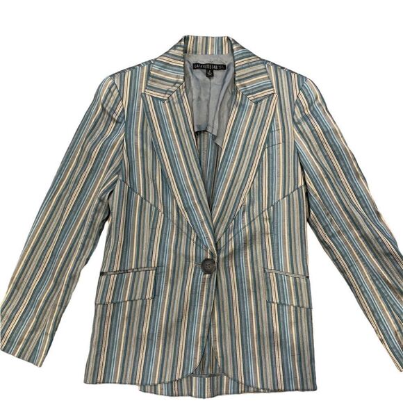 Lafayette 148 New York Blazer. Size: 0. - Picture 1 of 6